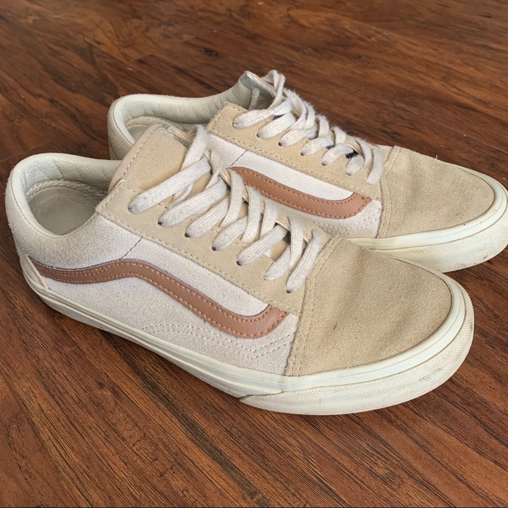 Madewell x Vans Tan Sneakers